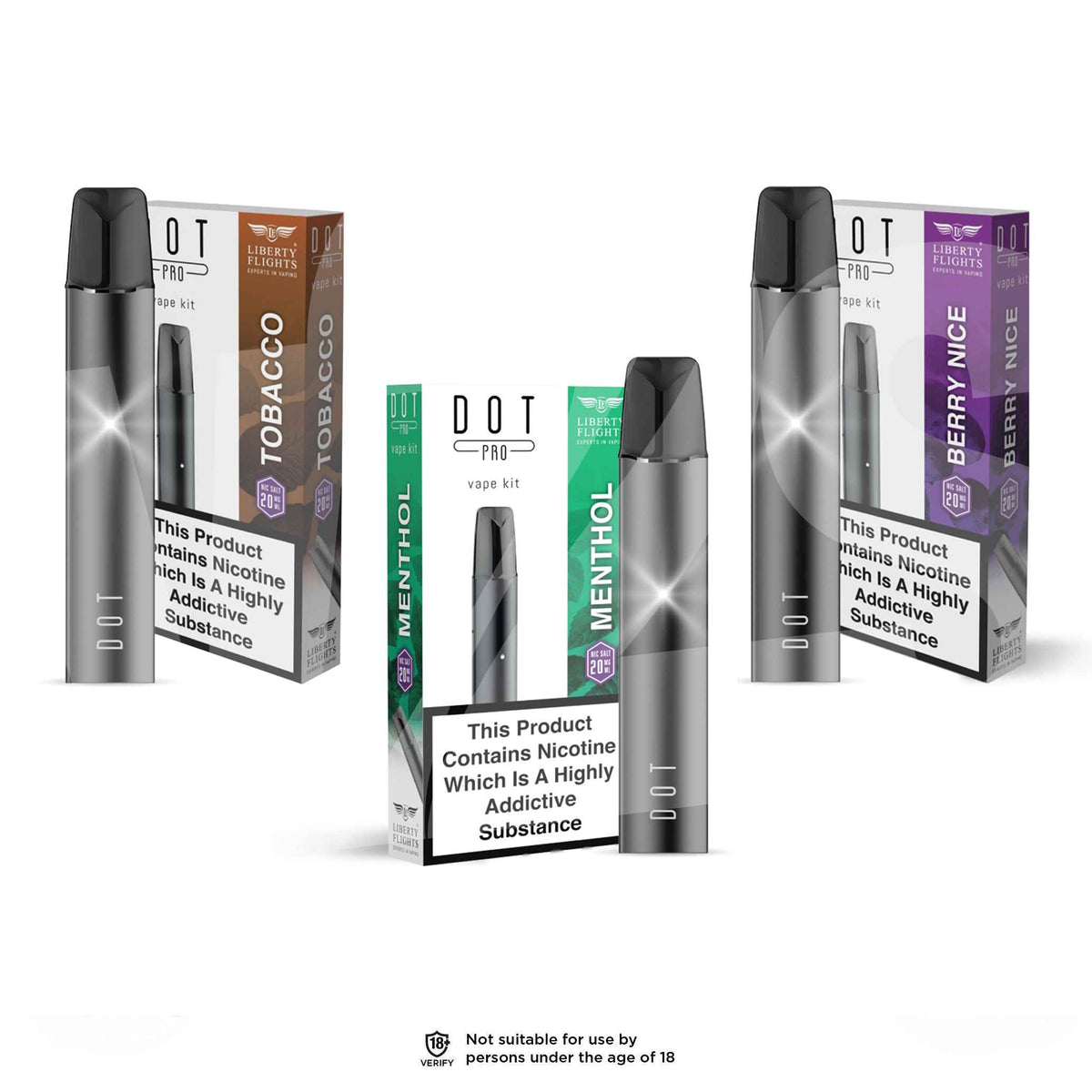 elfbar elfa master akku DOT PRO STARTER KIT by Liberty Flights – vape2stop