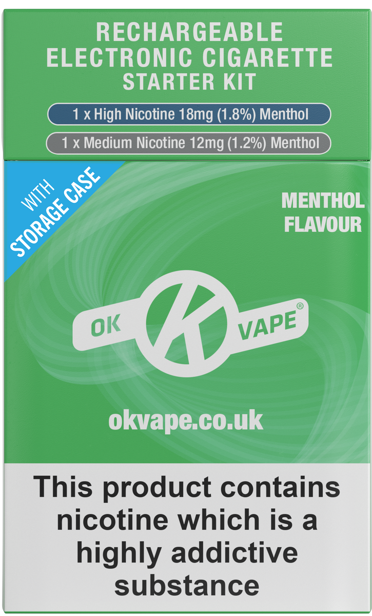 OK Vape Cigalike Starter Kit TEN MOTIVES COMPATIBLE vape2stop OK Vape Cigalike Starter Kit TEN MOTIVES COMPATIBLE vape2stop