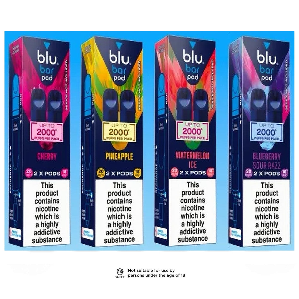 Blu Bar Pods vape2stop Blu Bar Pods vape2stop