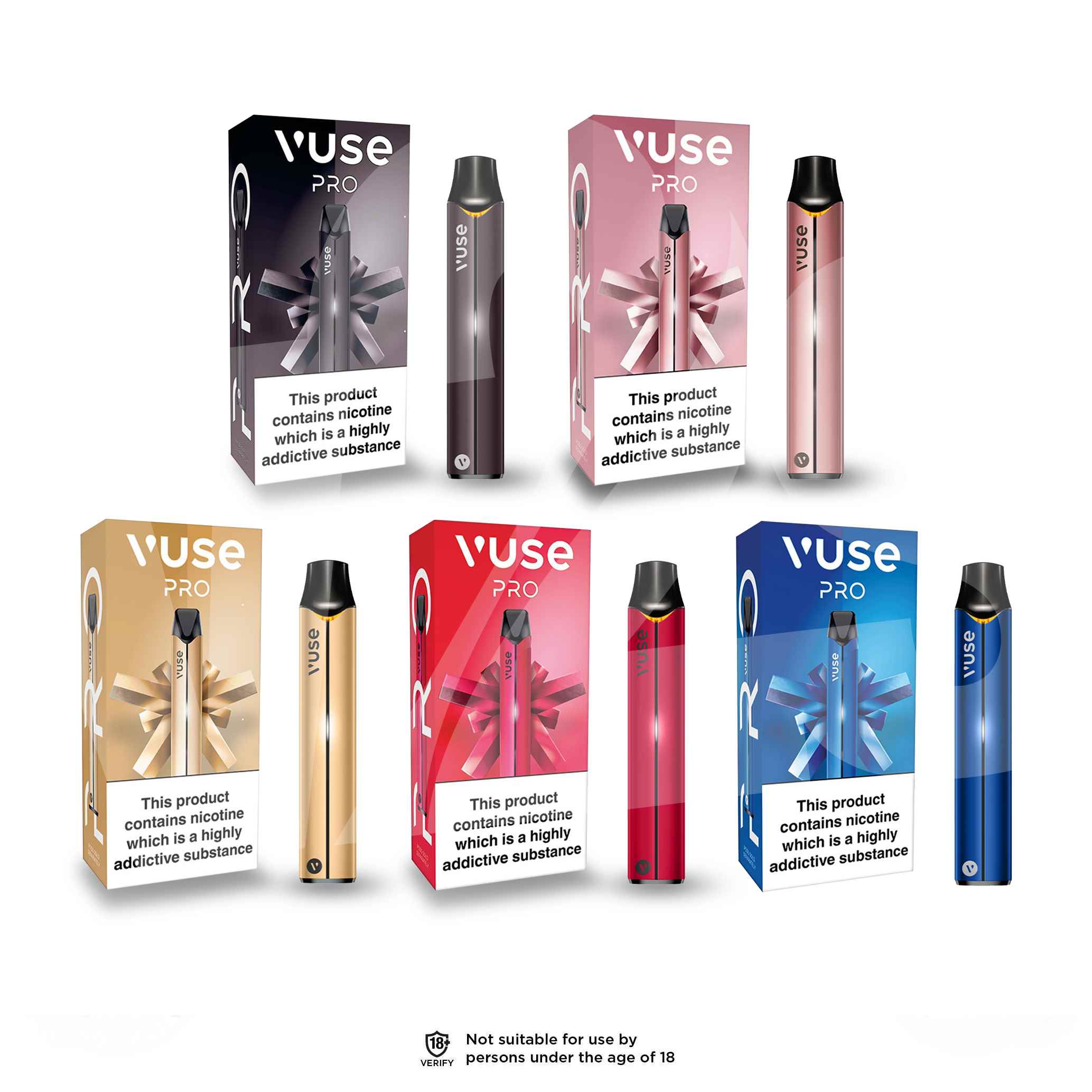 Vuse EPOD PRO Device only (no refills) 5 Colour Options – vape2stop
