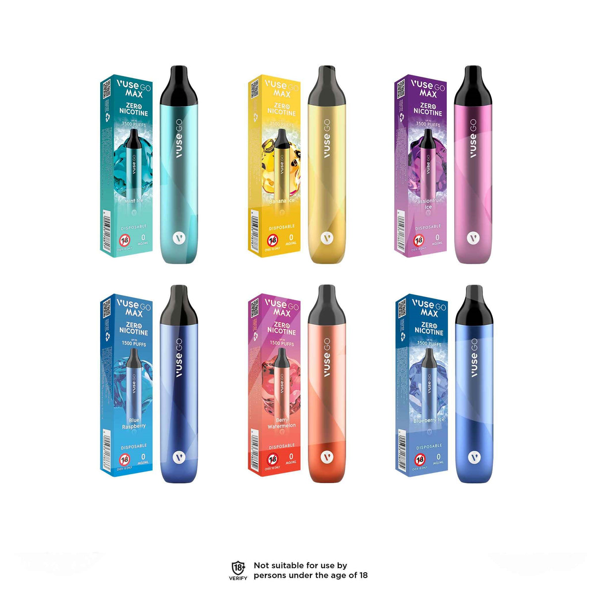 Vuse Go MAX Disposables ZERO NICOTINE UPTO 1500 PUFFS – vape2stop