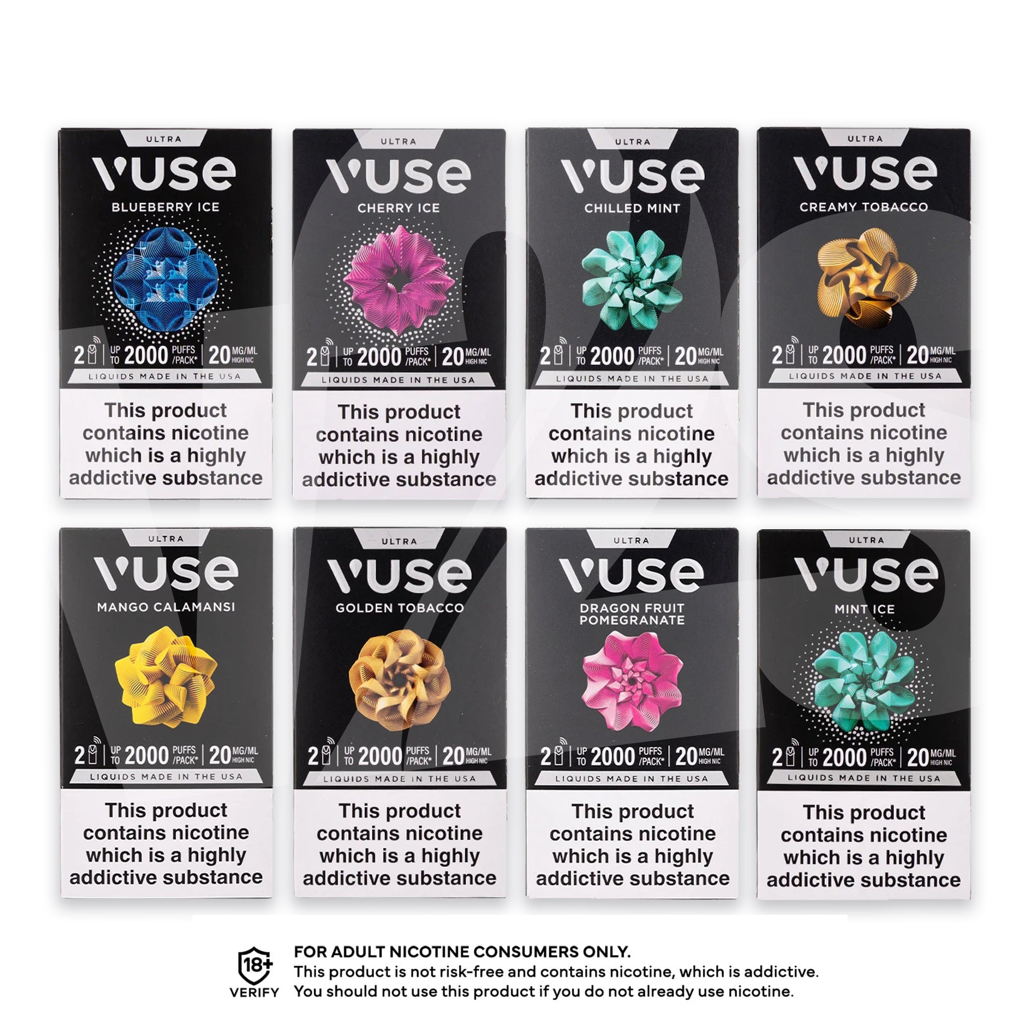 vuse flavours pods ULTRA refills x Single Packs (2 Pods). – vape2stop Cloud X, 1432 Union smok stick r22 vape pen kit Flavour:Cherry ICE