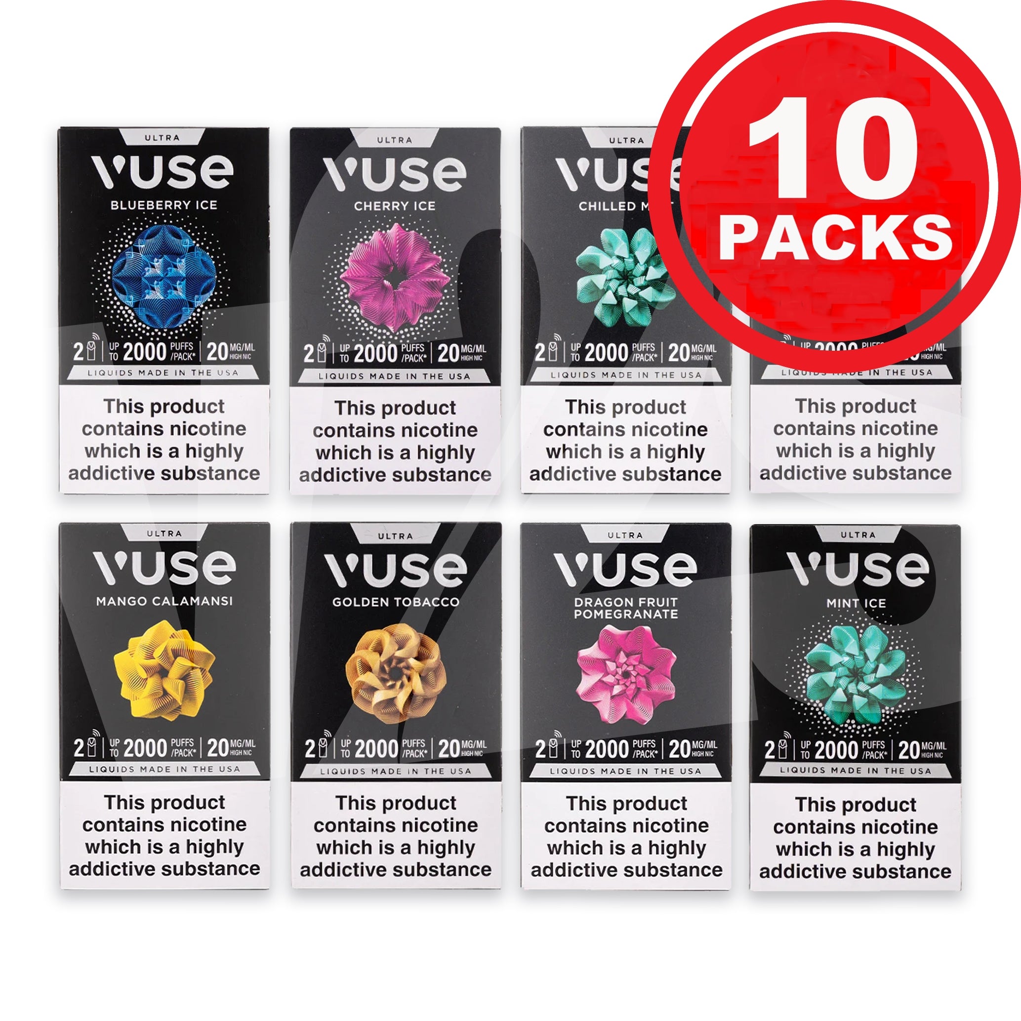 vuse ultra pods in vuse go Vuse Ultra Smart Pods | Intense Flavours