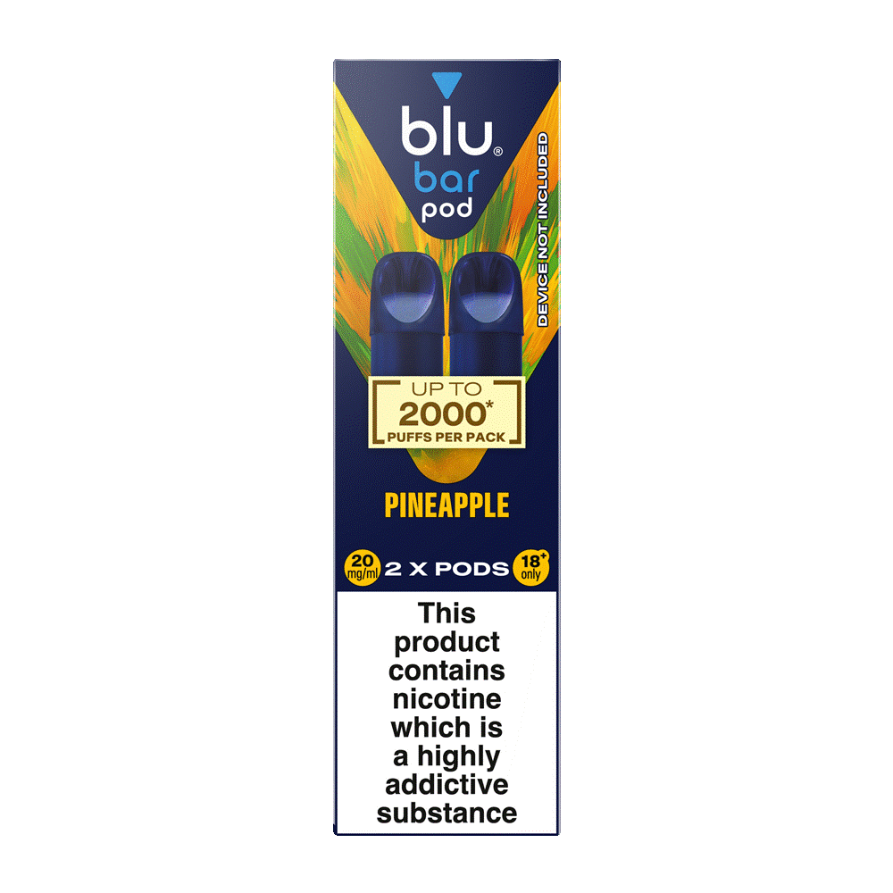 Blu Bar Pods x 5 Packs (10 Pods) vape2stop Blu Bar Pods x 5 Packs (10 Pods) vape2stop